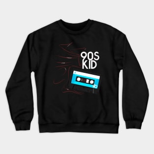 90's Kid's Retro Cassette Tape Crewneck Sweatshirt